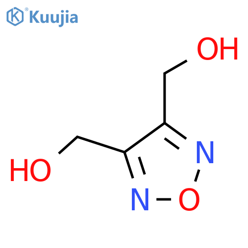1,2,5-oxadiazole-3,4-diyldimethanol structure