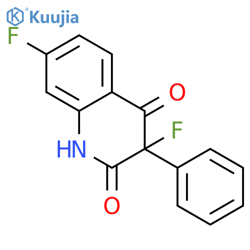 2,4(1H,3H)-Quinolinedione, 3,7-difluoro-3-phenyl- structure