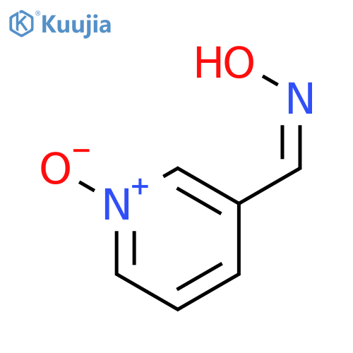 3-Pyridinecarboxaldehyde,oxime, 1-oxide, (Z)- (9CI) structure