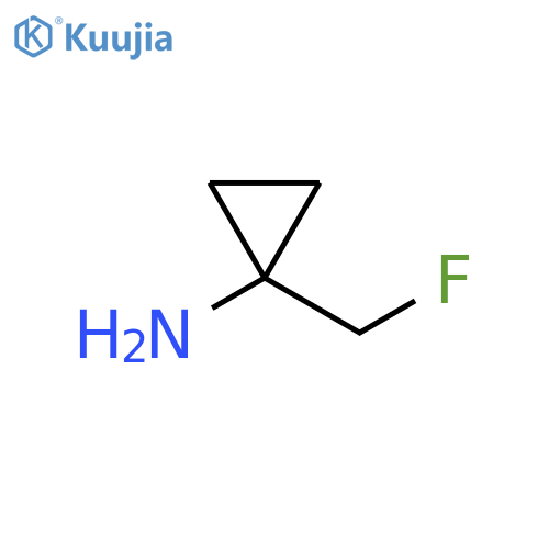 1-(fluoromethyl)cyclopropan-1-amine structure