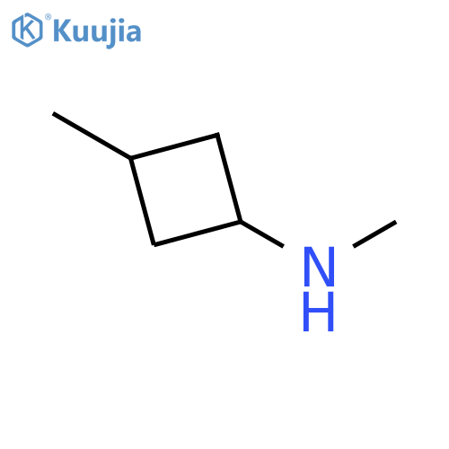 N,3-dimethylcyclobutan-1-amine structure