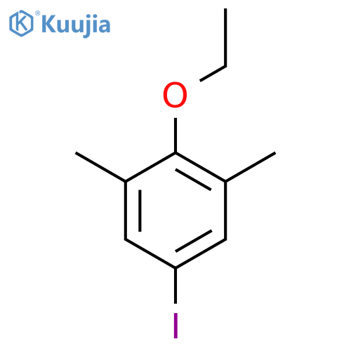2-Ethoxy-5-iodo-1,3-dimethylbenzene structure