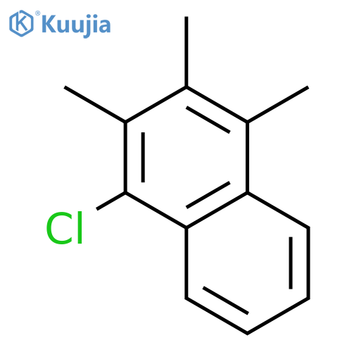 Naphthalene, chlorotrimethyl- structure