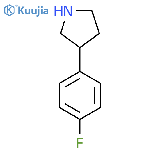 3-(4-Fluorophenyl)pyrrolidine structure