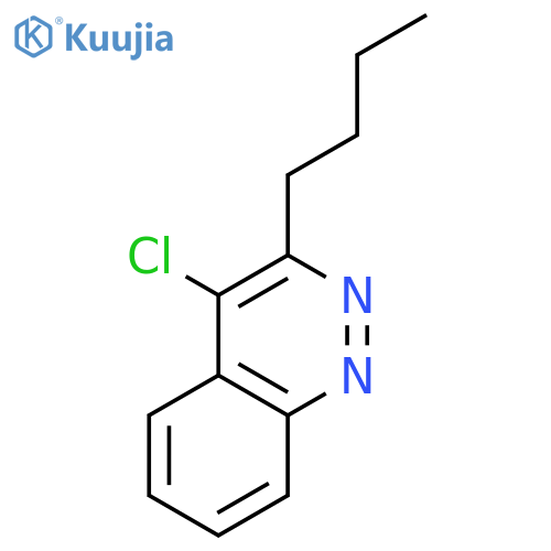 Cinnoline, 3-butyl-4-chloro- structure