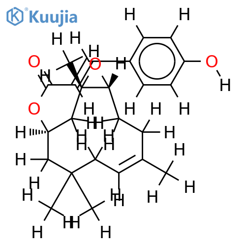 (1R,4E,8R,10R)-8-O-[(E)-p-coumaroyl]-1,10-epoxyhumula-4(5)-en-8-ol structure