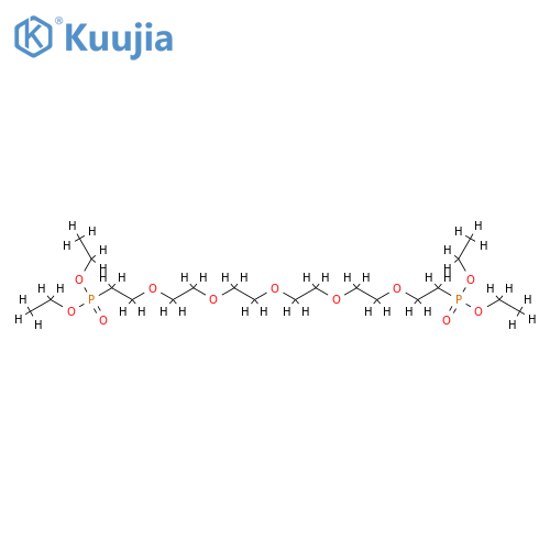 PEG5-bis-(ethyl phosphonate) structure