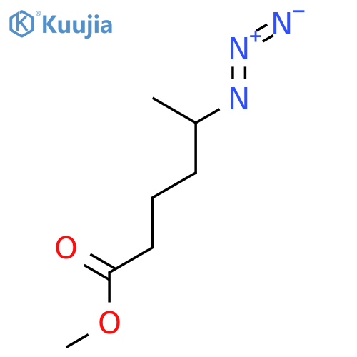 Hexanoic acid, 5-azido-, methyl ester structure