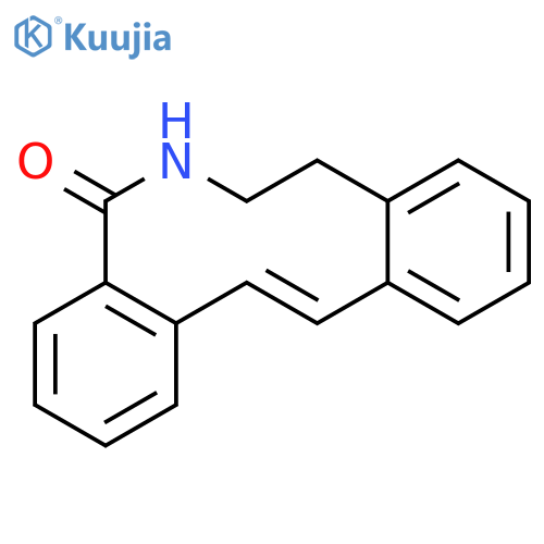 Dibenz[c,g]azecin-5(6H)-one, 7,8-dihydro-, (E)- structure