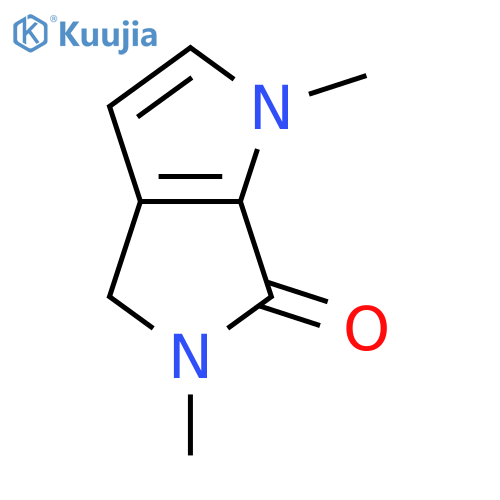 Pyrrolo[3,4-b]pyrrol-6(1H)-one,4,5-dihydro-1,5-dimethyl- structure