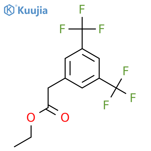 3,5-Bis(Trifluoromethyl)phenylacetic Acid Ethyl Ester structure