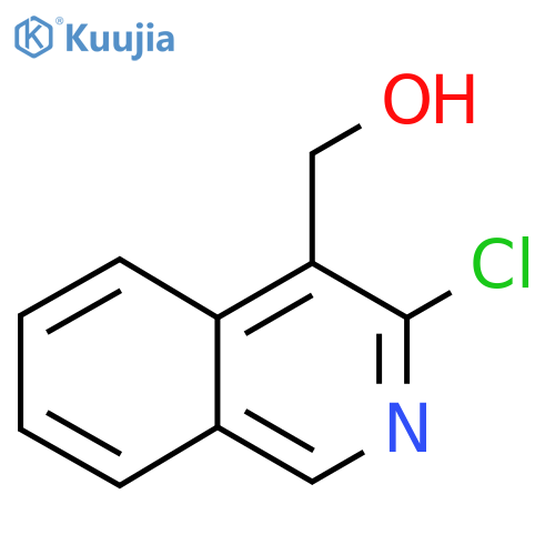(3-Chloroisoquinolin-4-yl)methanol structure