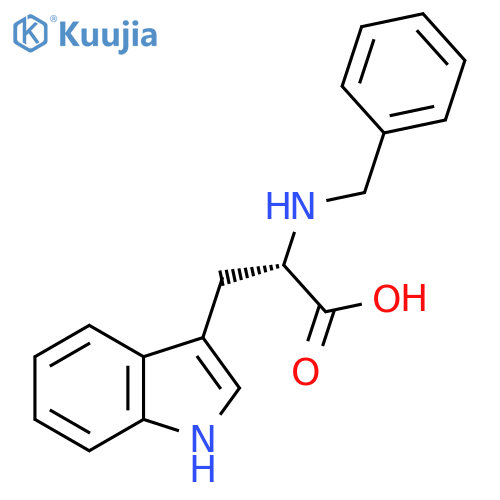 L-Tryptophan, N-(phenylmethyl)- structure