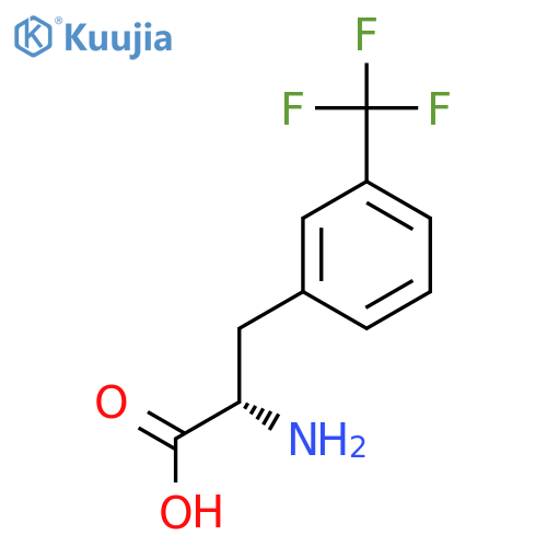 3-Trifluoromethyl-L-phenylalanine structure