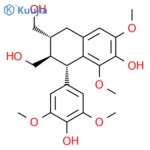 Lyoniresinol structure