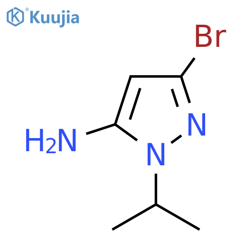 3-bromo-1-(propan-2-yl)-1H-pyrazol-5-amine structure