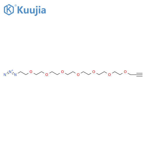Propargyl-PEG7-N3 structure
