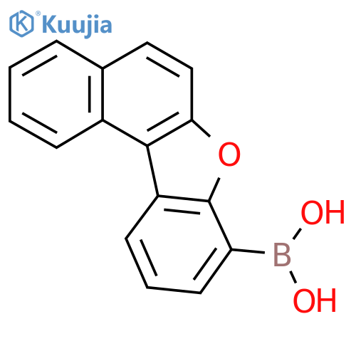 Naphtho[2,1-b]benzofuran-8-ylboronic acid structure