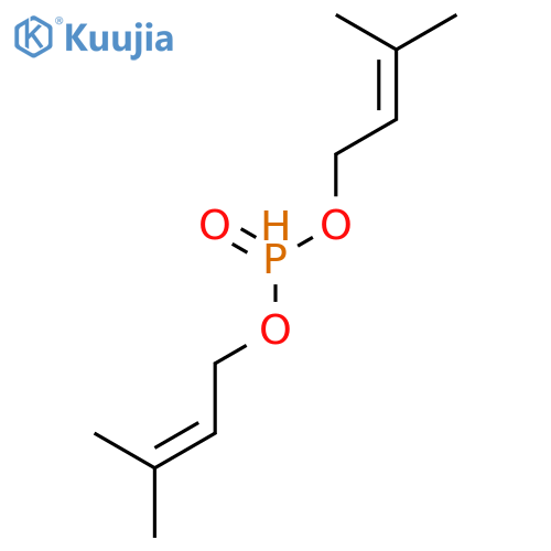 Phosphonic acid, bis(3-methyl-2-butenyl) ester structure