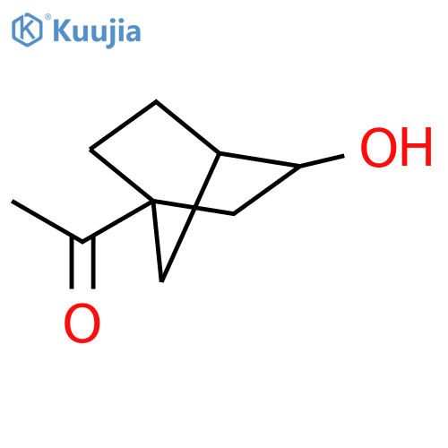 Ethanone,1-(3-hydroxybicyclo[2.2.1]hept-1-yl)-, exo- (9CI) structure