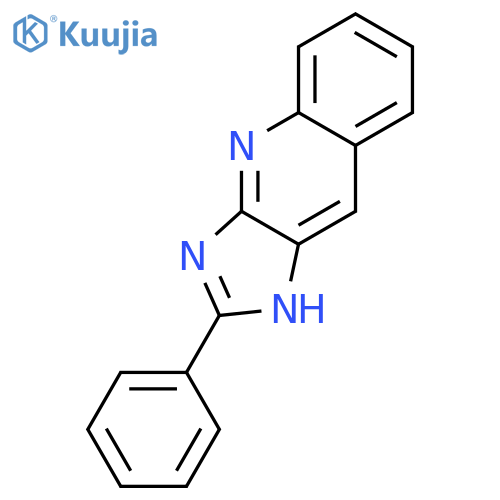 1H-Imidazo[4,5-b]quinoline, 2-phenyl- structure