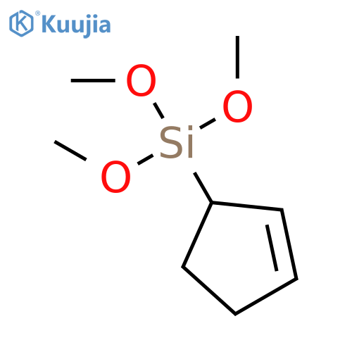 Silane, 2-cyclopenten-1-yltrimethoxy- structure