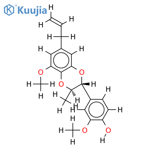 (7R,8R)-Delta8'-4-hydroxy-3,5'-dimethoxy-7.O.3',8.O.4'-neolignan structure