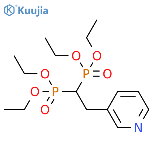 [2-(3-pyridyl)ethyl]-1,1-bis(diethylphosphonate) structure