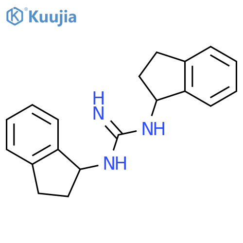 Guanidine, N,N'-bis(2,3-dihydro-1H-inden-1-yl)- structure