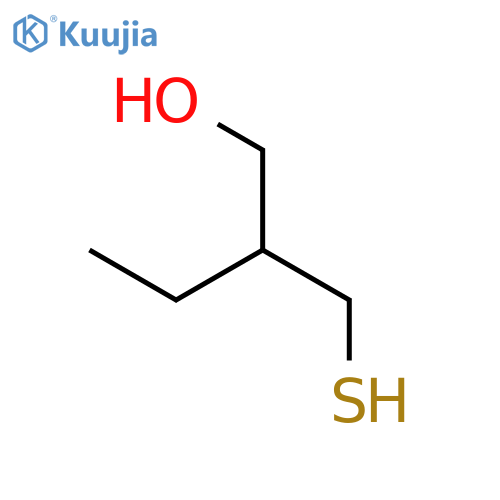 3-Mercapto-2-ethylpropanol structure