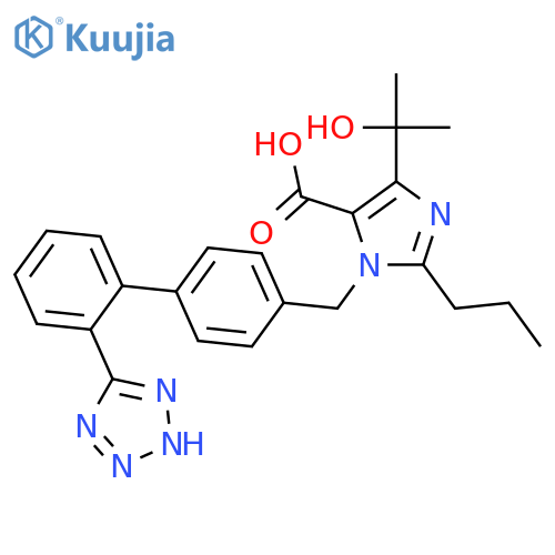 Olmesartan structure