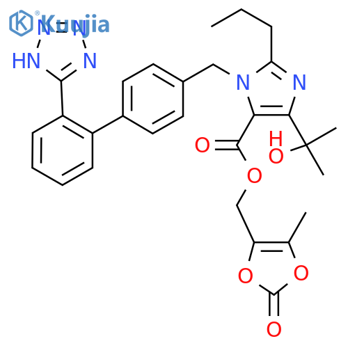 Olmesartan medoxomil structure