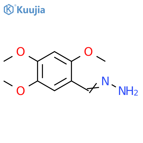 Benzaldehyde,2,4,5-trimethoxy-, hydrazone structure