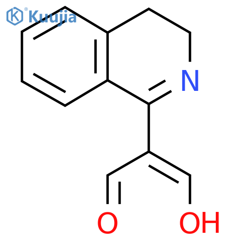 Propanedial, (3,4-dihydro-1(2H)-isoquinolinylidene)- structure