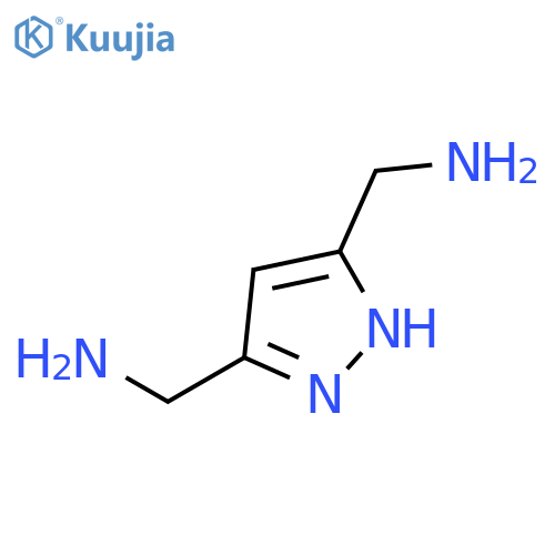 1H-Pyrazole-3,5-dimethanamine structure