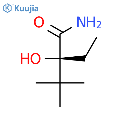 BUTANAMIDE, 2-ETHYL-2-HYDROXY-3,3-DIMETHYL-, (S)- structure