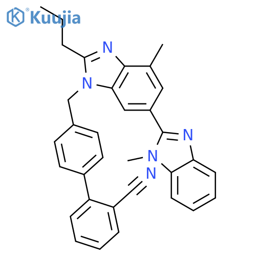 2-Descarboxy-2-cyano Telmisartan structure