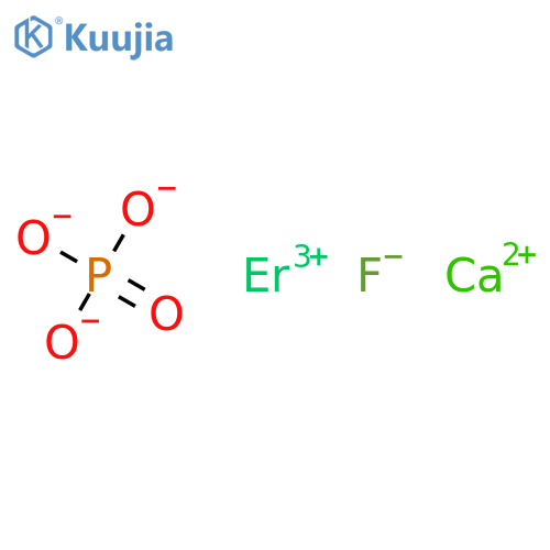Calcium erbium fluoride phosphate structure