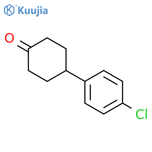 4-(4-Chlorophenyl)cyclohexanone structure