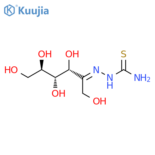 D-Fructose, (aminothioxomethyl)hydrazone, (2E)- structure