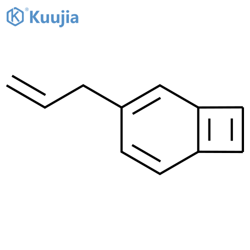 Bicyclo[4.2.0]octa-1,3,5,7-tetraene, 3-(2-propenyl)- structure