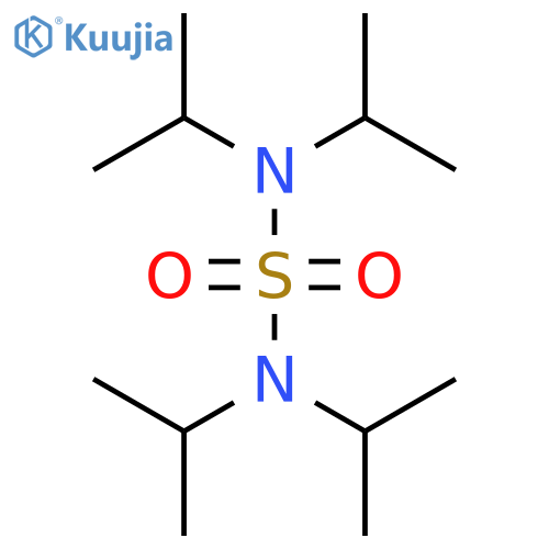 Sulfamide, tetrakis(1-methylethyl)- structure