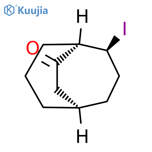 Bicyclo[3.3.2]decan-9-one, 2-iodo-, endo- structure