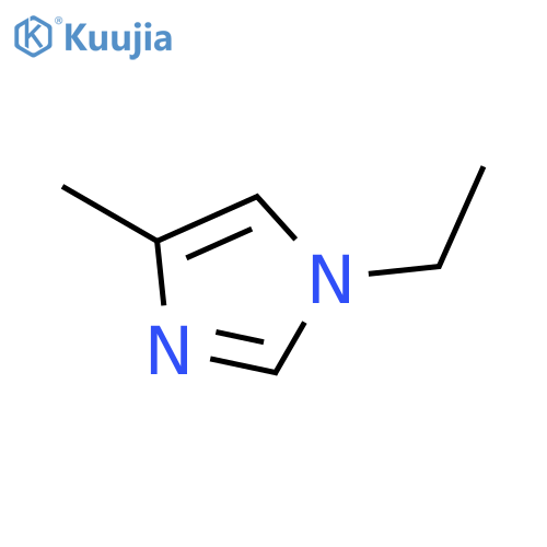 1-ethyl-4-methyl-1H-imidazole structure