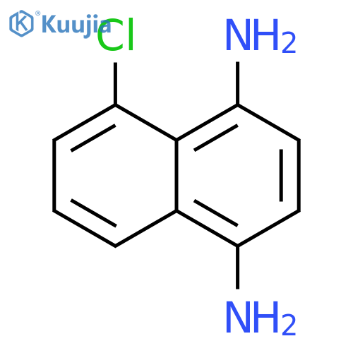 5-chloronaphthalene-1,4-diamine structure