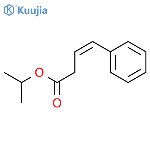 3-BUTENOIC ACID, 4-PHENYL-, 1-METHYLETHYL ESTER, (Z)- structure