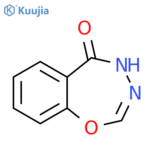 4,5-dihydro-1,3,4-benzoxadiazepin-5-one structure