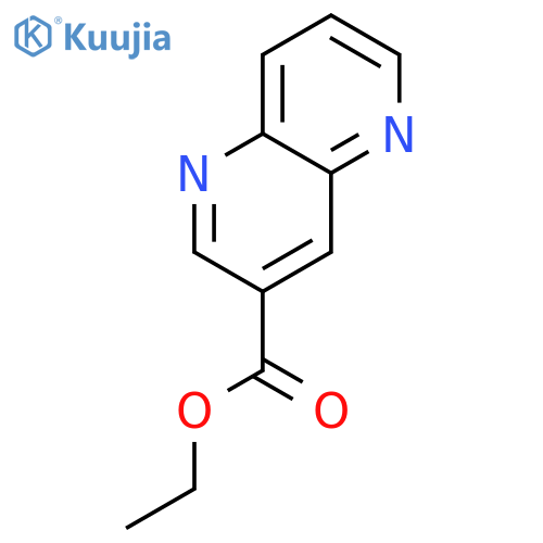 Ethyl 1,5-naphthyridine-3-carboxylate structure