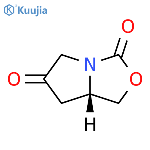 (S)-DIHYDROPYRROLO[1,2-C]OXAZOLE-3,6(1H,5H)-DIONE structure