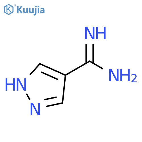 1H-pyrazole-4-carboximidamide structure